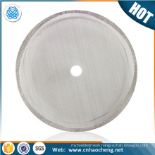 Factory price easy to clean out diameter 100 mm twill weave wire mesh French press coffee filter